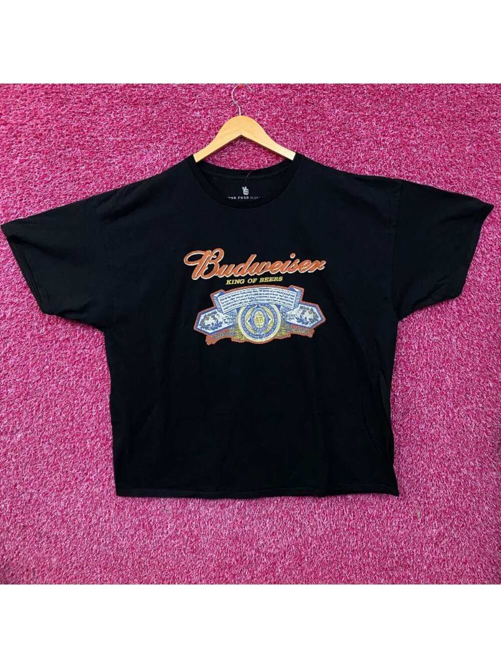 Junk Food Clothing Budweiser King of Beers Flea Market Tee 2XL